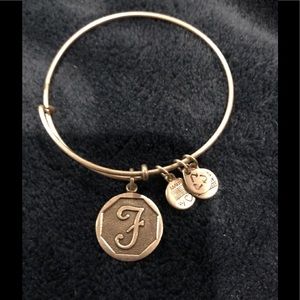 Alexis and Ani “F” Bracelet